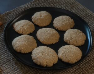wheat coconut cookie