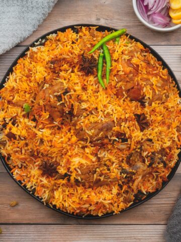 Mughlai chicken biryani - best biryani recipes
