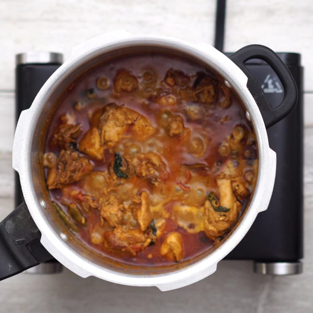 chicken leaves oil from its sides