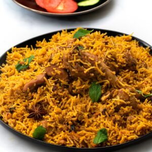 south indian chicken biryani