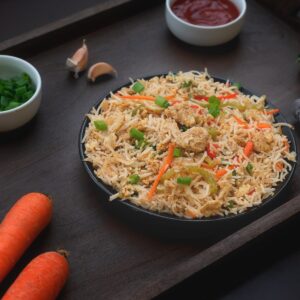 vegetable egg fried rice