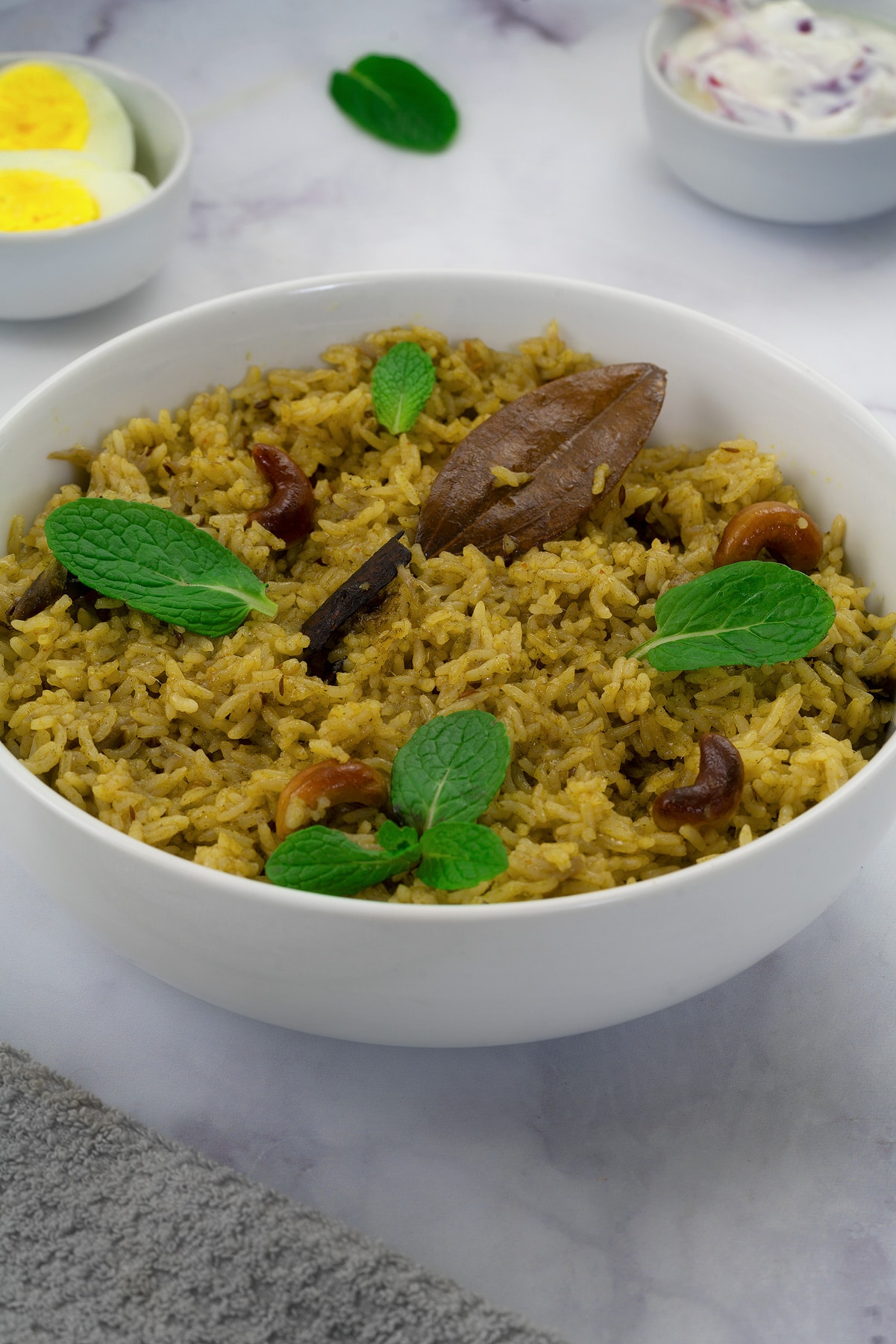 Pudina Rice / Mint Pulao