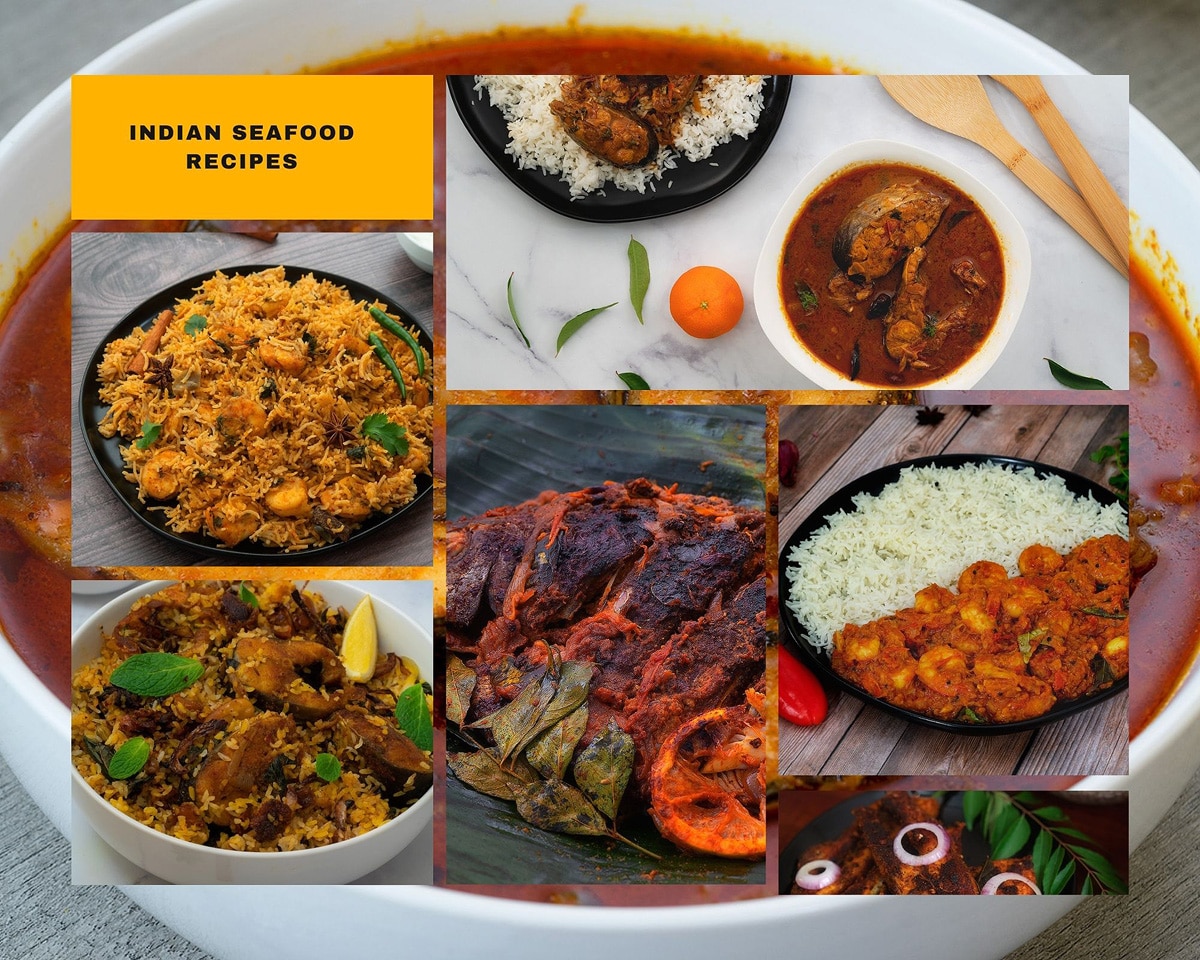 Indian Seafood Recipes, from Fish to Prawn