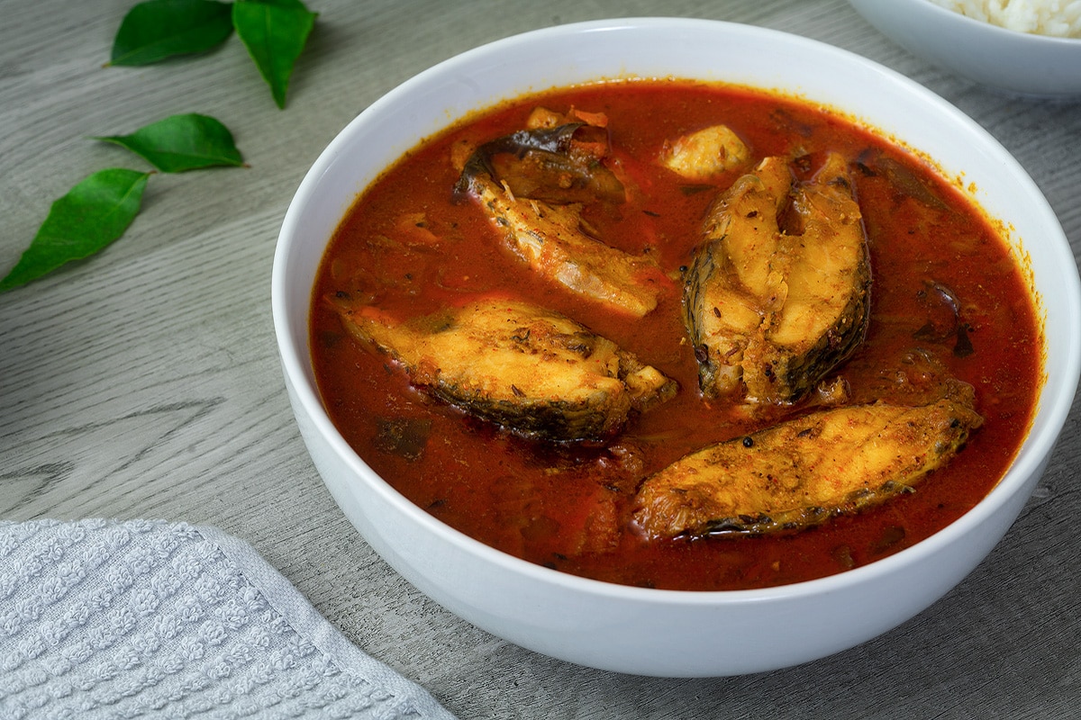 Fish Curry / Nellore Andhra Style Chepala Pulusu