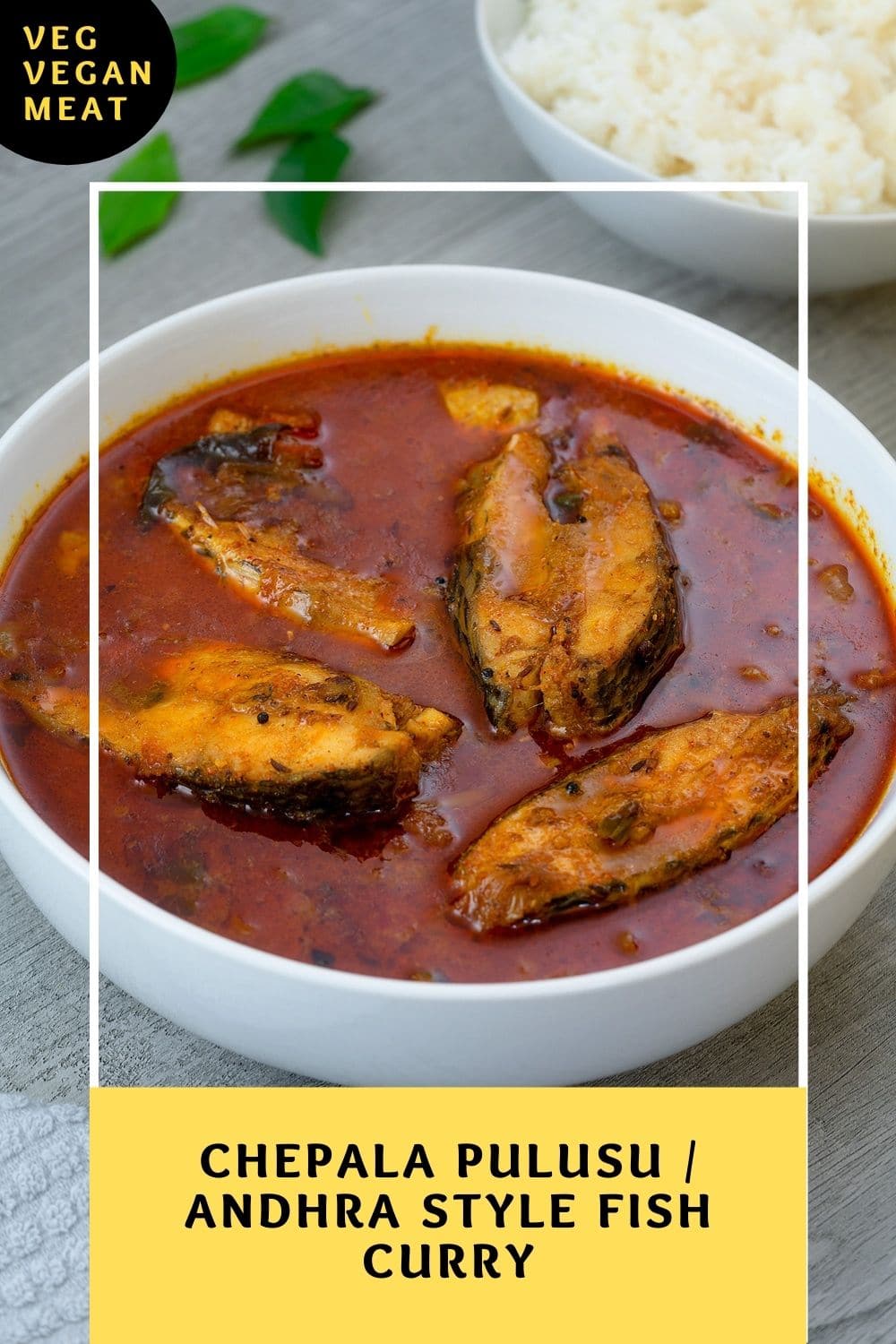 Chepala Pulusu Recipe (Andhra Fish Curry) - Yellow Chili's