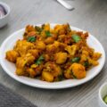 Indian Aloo Gobi Masala | Potato Cauliflower Dry
