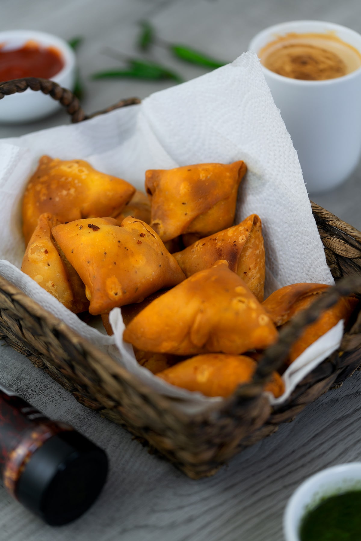 Indian Aloo Samosa, Vegan Friendly Street Food