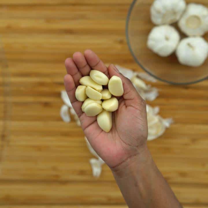 peeled fresh garlic cloves