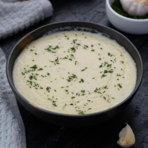 Creamy Garlic Parmesan Sauce