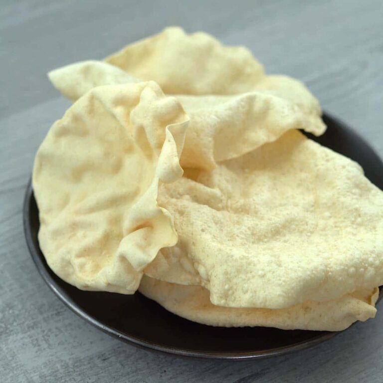 How to Make Poppadoms (2 Ways) - Yellow Chili's