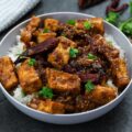 General Tso's Tofu in a bowl