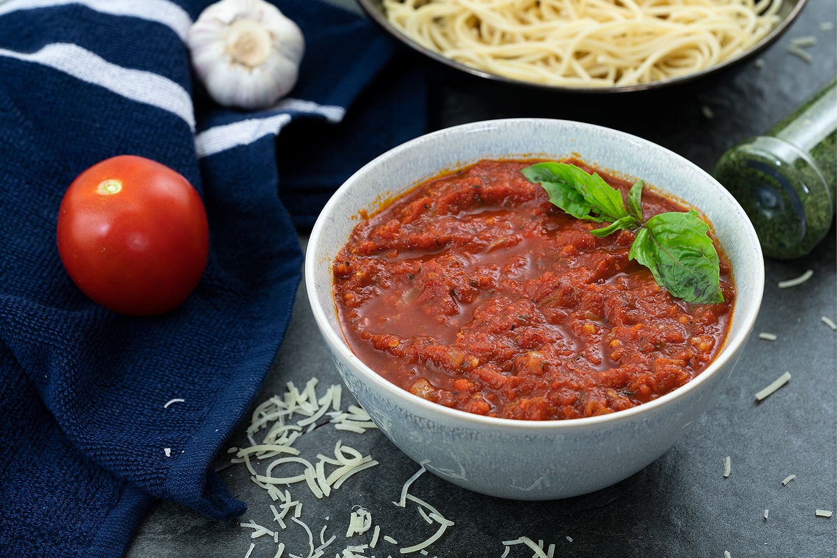 Pasta Sauce in a bowl 