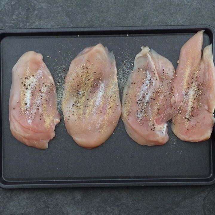 chicken breast with seasonings