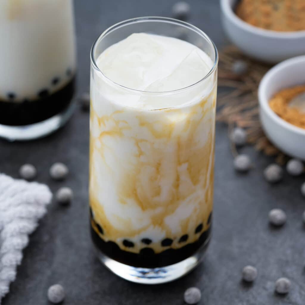 Brown Sugar Milk Bubble Tea Recipe - Yellow Chili's