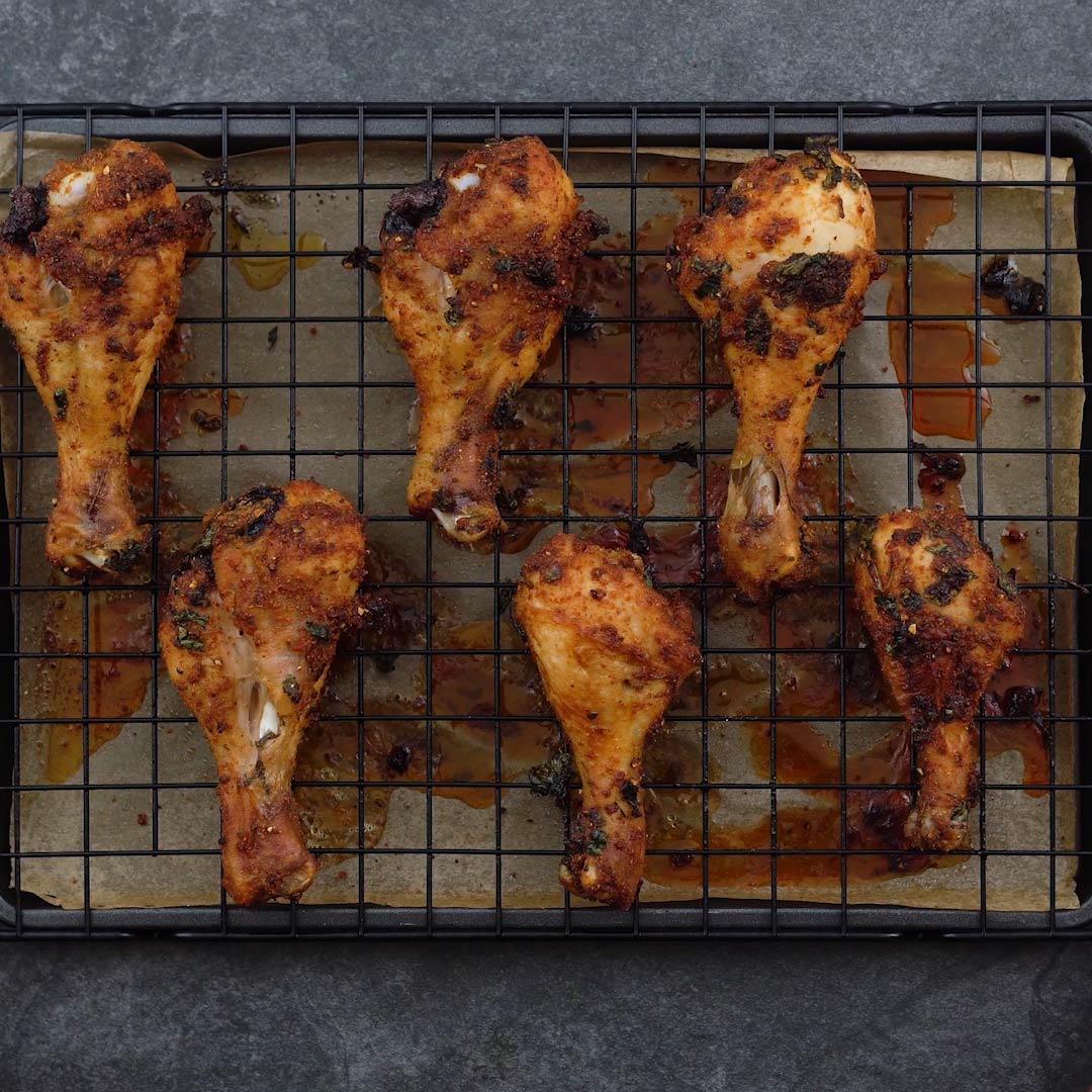 Oven-Baked Chicken Drumsticks Recipe - Yellow Chili's