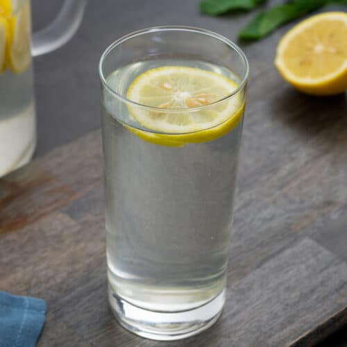 Lemon Water Recipe - Yellow Chili's