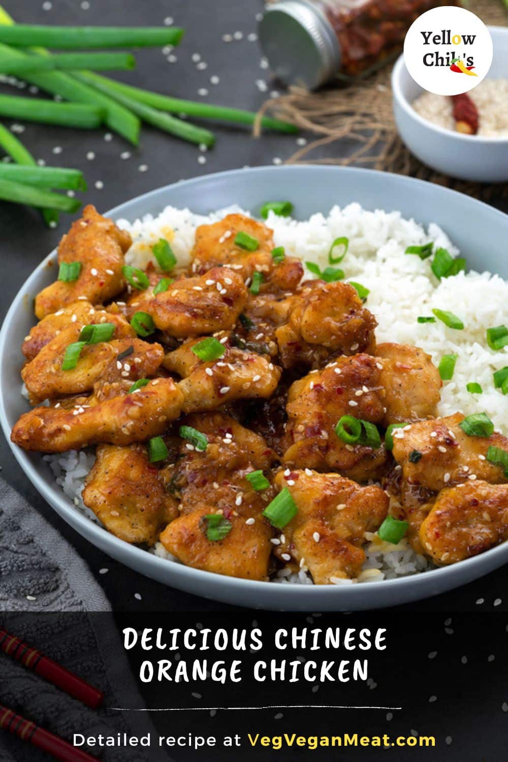 Orange Chicken Recipe - Yellow Chili's