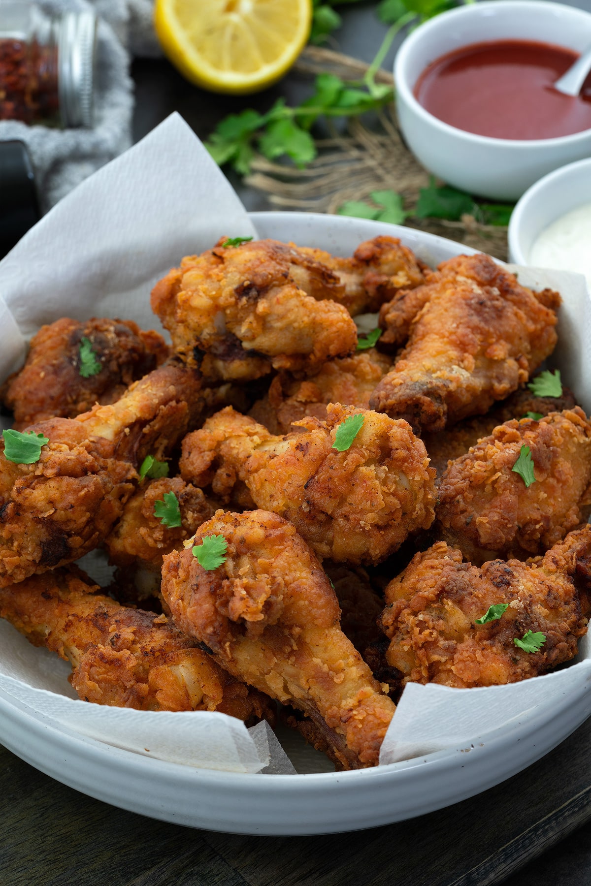 Deep Fried Chicken Wings Recipe Yellow Chili s