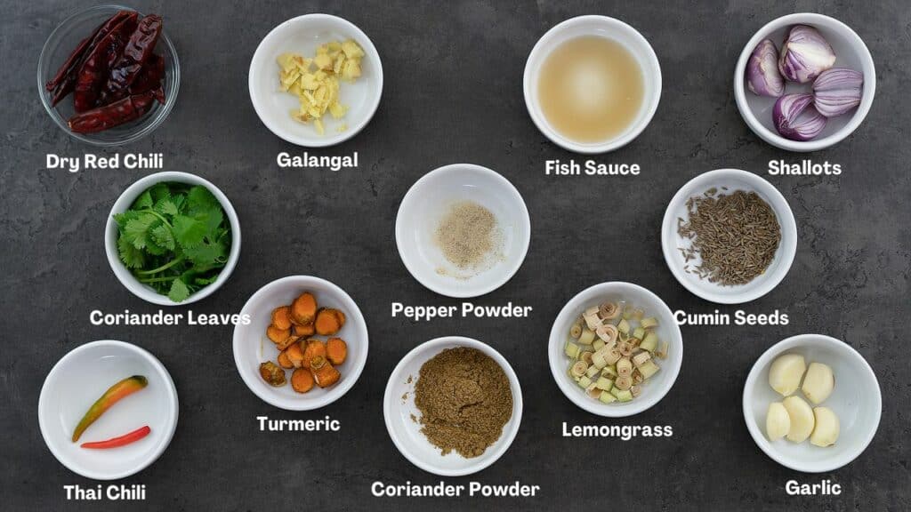 Thai Yellow Curry Paste Recipe - Yellow Chili's