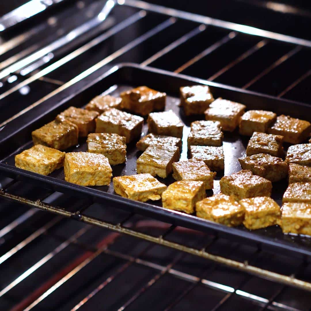 Crispy Baked Tofu Recipe - Yellow Chili's