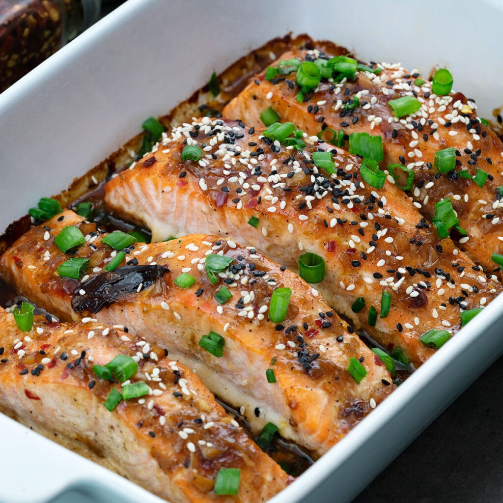 Teriyaki Salmon Recipe - Yellow Chili's