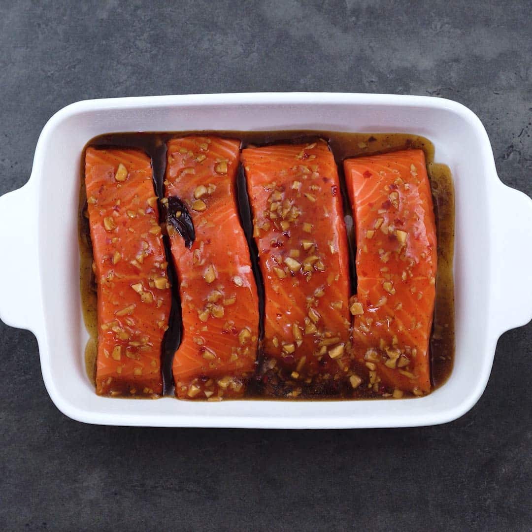 Teriyaki Salmon Recipe - Yellow Chili's