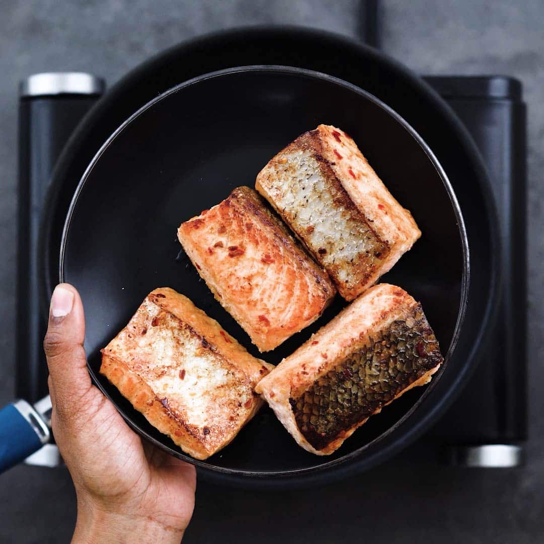 Pan Seared Salmon Recipe - Yellow Chili's