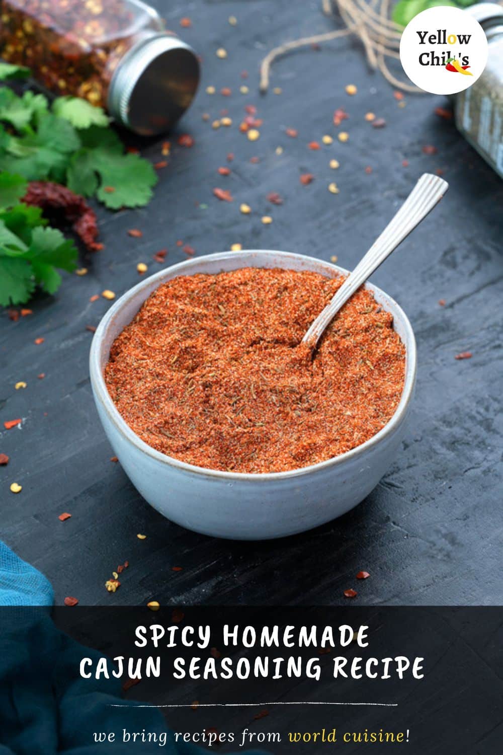 Homemade Cajun Seasoning Recipe - Yellow Chili's