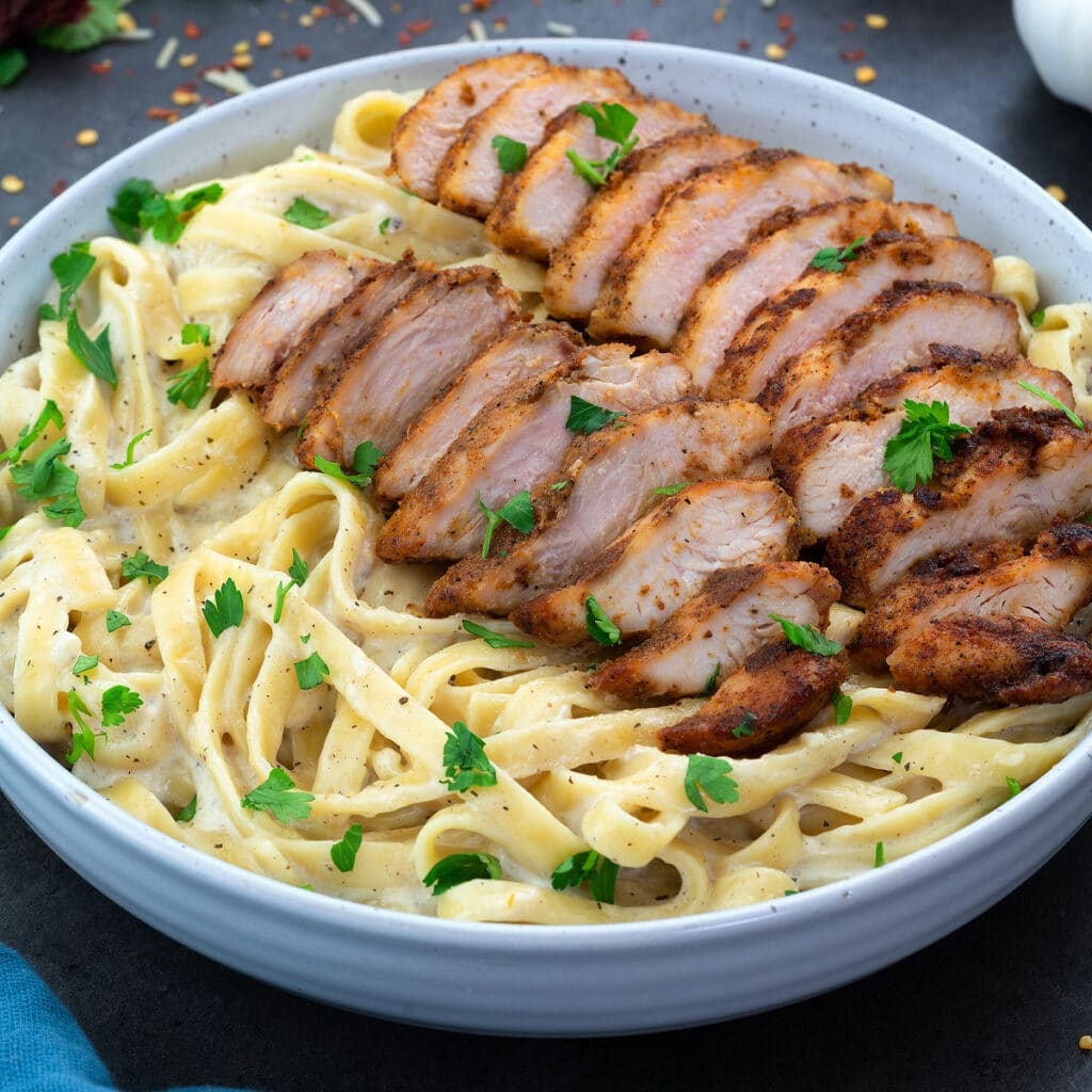 Chicken Fettuccine Alfredo Pasta Recipe Yellow Chili's