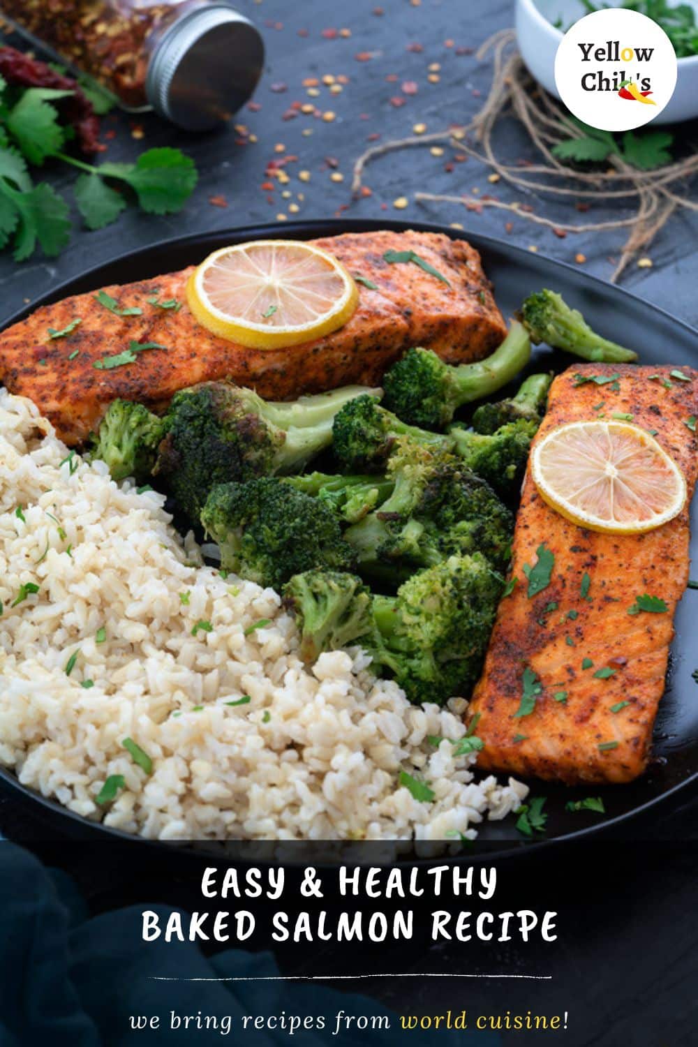 Oven Baked Salmon Recipe Yellow Chili's