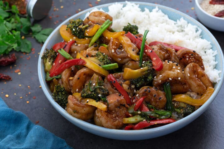 Shrimp Stir Fry Recipe - Yellow Chili's