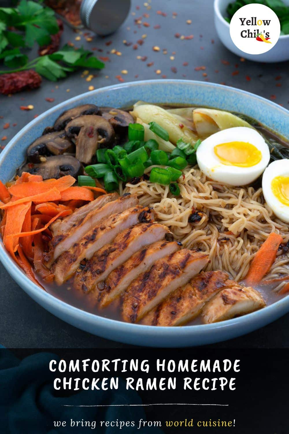 Homemade Chicken Ramen Recipe Yellow Chili's