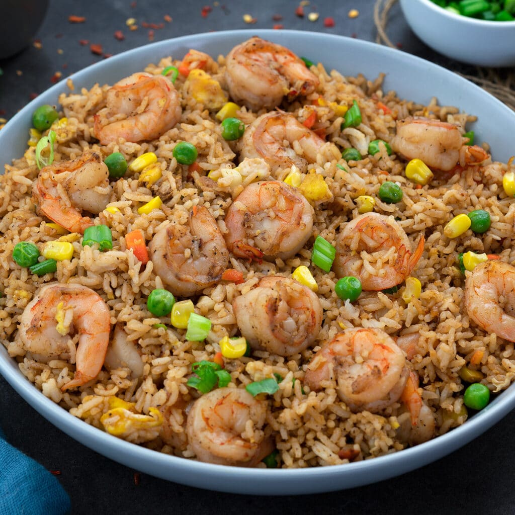 Shrimp Fried Rice Recipe - Yellow Chili's