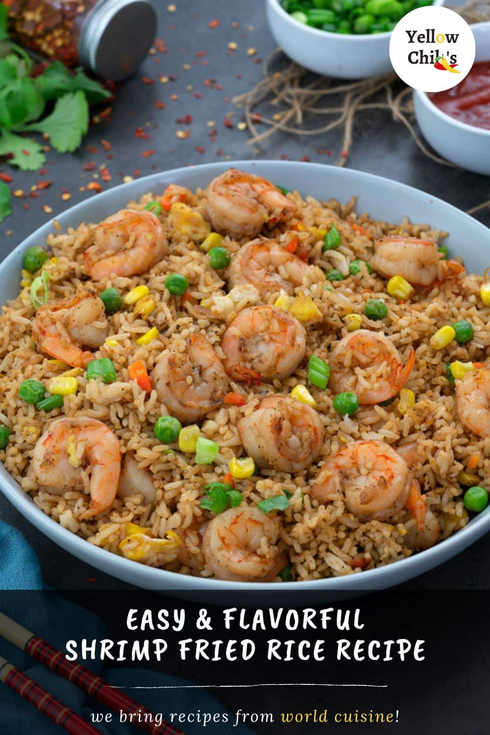 Shrimp Fried Rice Recipe - Yellow Chili's