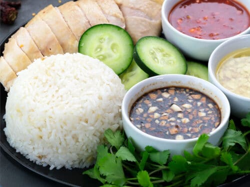 Hainanese chicken outlet rice pressure cooker