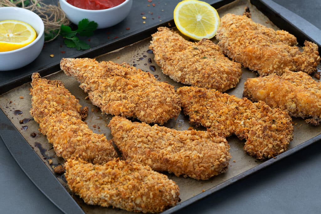 Oven Fried Chicken Tenders Recipe Yellow Chili's