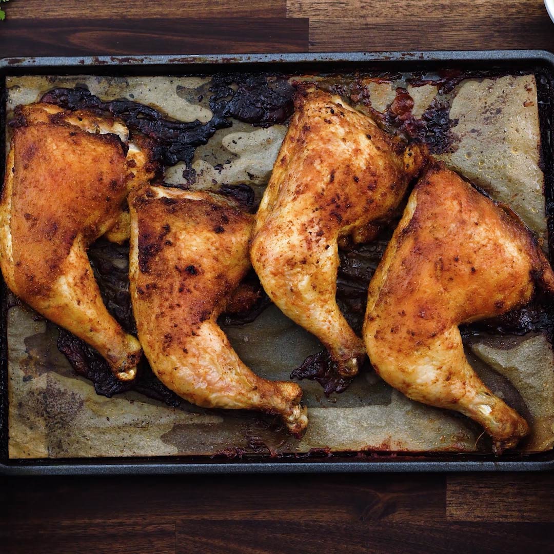 OvenBaked Chicken Leg Quarters Recipe Yellow Chili's