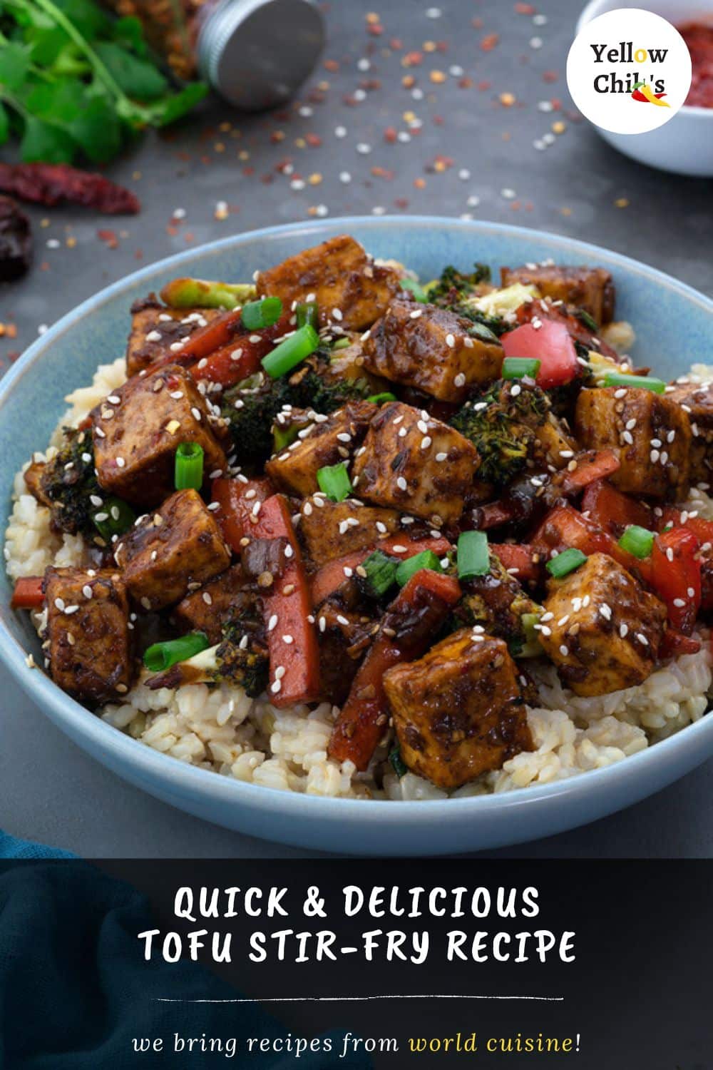 Tofu Stir Fry Recipe - Yellow Chili's