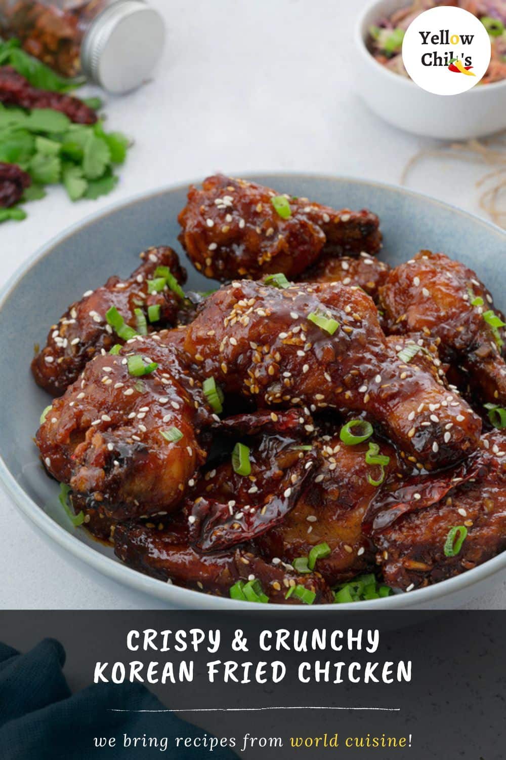 Korean Fried Chicken Recipe - Yellow Chili's