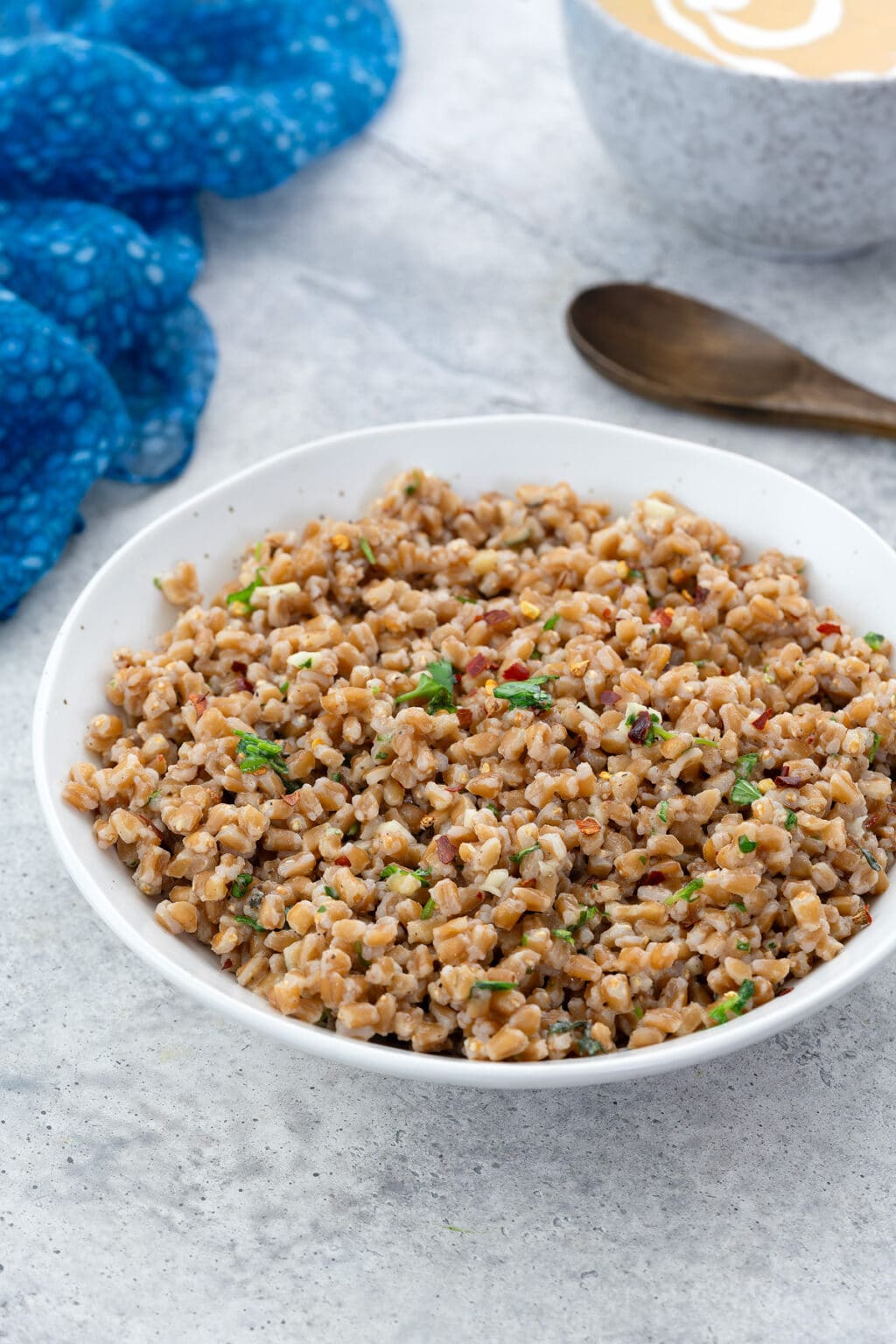 How to Cook Farro - Yellow Chili's