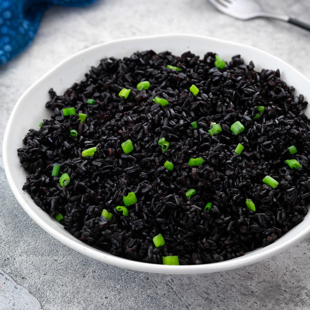 Forbidden Rice Cooked Forbidden Black Rice Recipe - Yellow Chili's