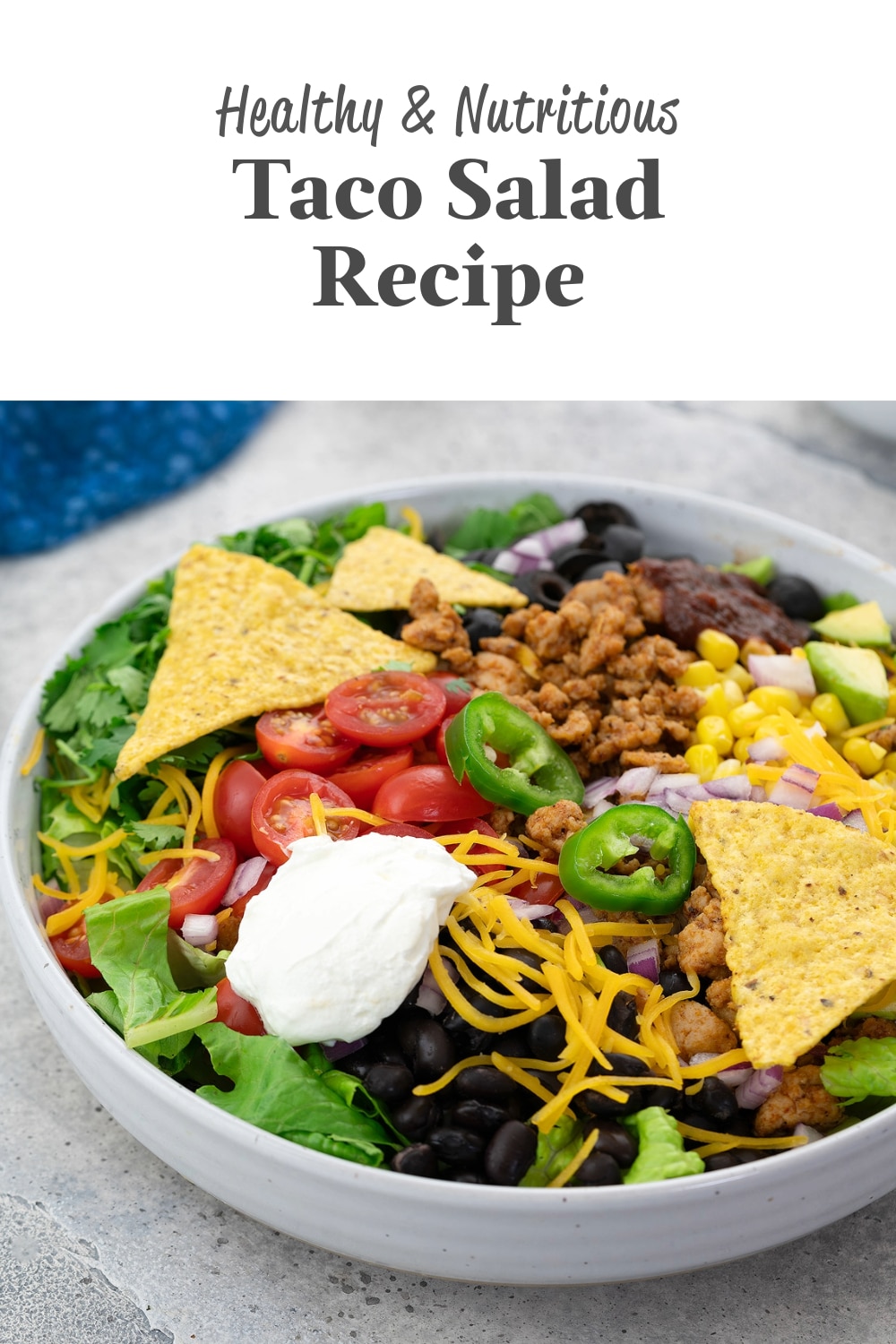 Best Taco Salad Recipe - Yellow Chili's