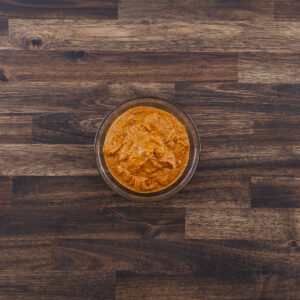 Bowl of freshly made Massaman curry paste.